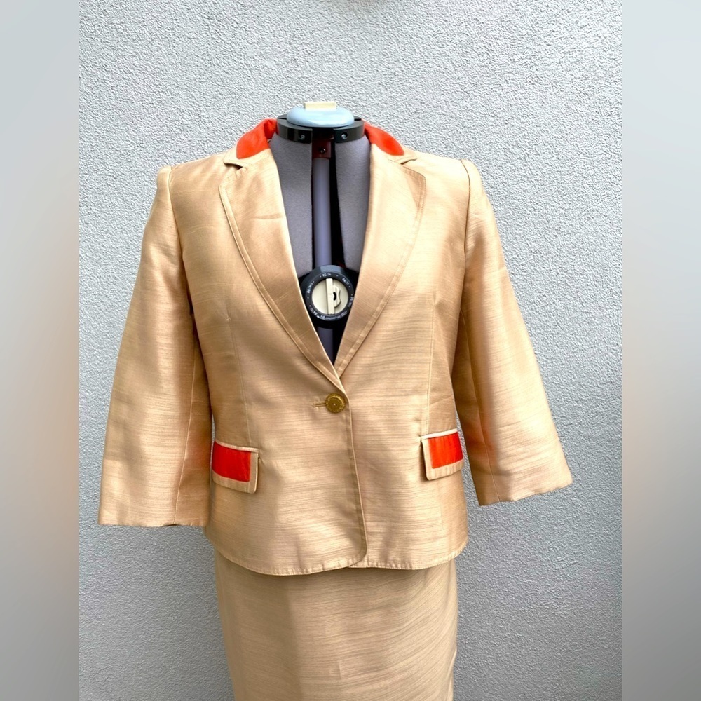 Y2K Larry Levine (Signature) 2 piece Women’s Suit/Skirt set size 16